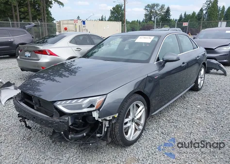 2022 Audi A4 Premium Plus 45 Tfsi S Line Quattro S Tronic from USA, damaged, VIN WAUEAAF42NN013083